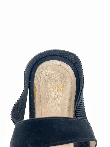 36 Beden siyah Renk H&M Sandalet