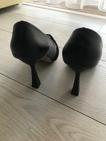 38 Beden siyah Renk Stiletto ayakkabı