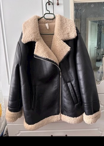 Kemer Detaylı Deri Midi Kadın Ceket - Görsel 2