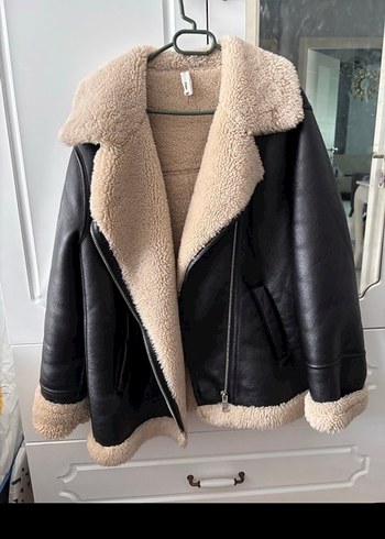 Kemer Detaylı Deri Midi Kadın Ceket - Görsel 3