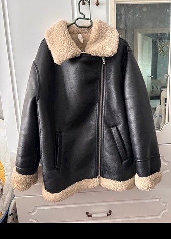 Kemer Detaylı Deri Midi Kadın Ceket - Görsel 4