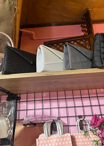 Kahverengi Baskılı Tokalı Deri Kadın Çanta - Görsel 6