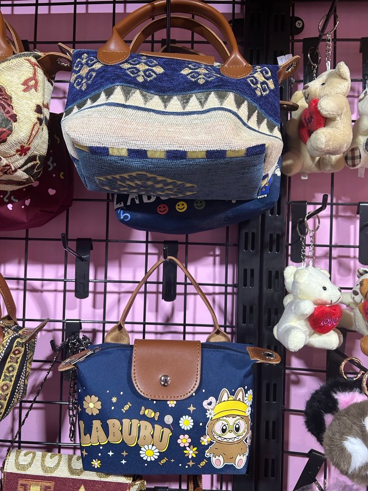 Bohem Çok Renkli Desenli Kadın Çanta - Görsel 3