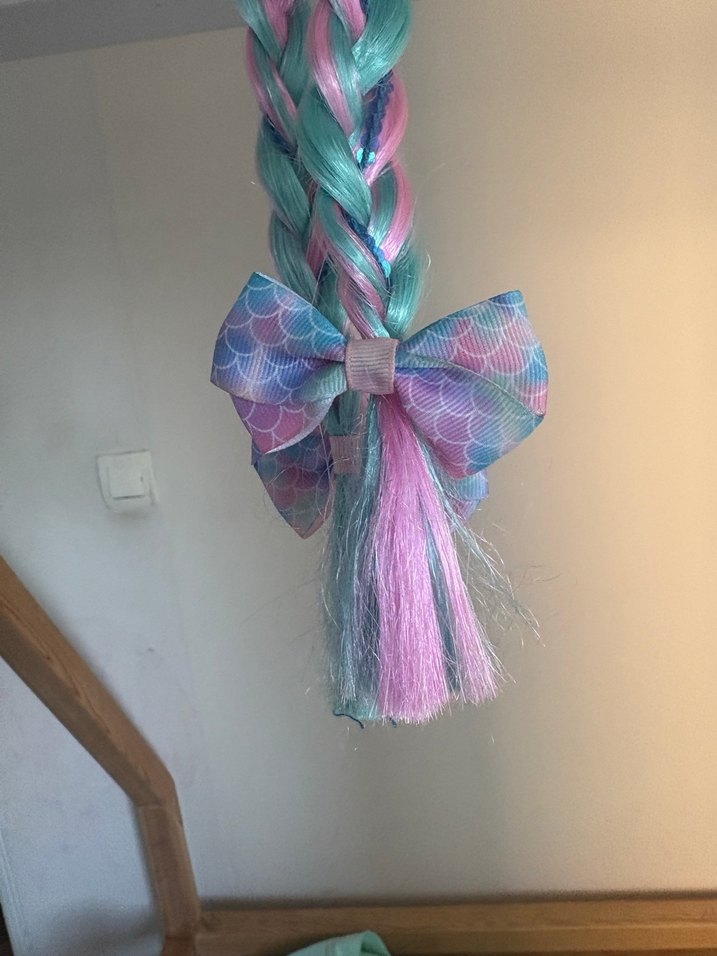 Renkli Bağlamalı Elastik Saç Bandı - Görsel 2