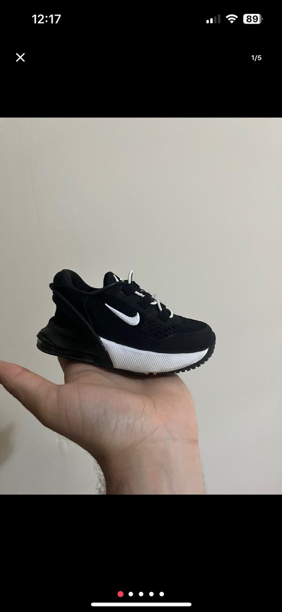 Erkek Çocuk Siyah Spor Ayakkabı - Görsel 2