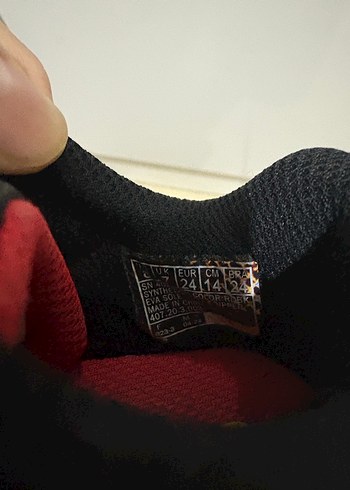 Kırmızı Erkek Çocuk ışıklı Spor Ayakkabı - Görsel 6