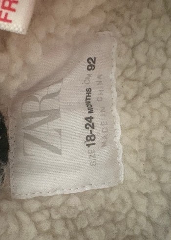 erkek çocuk  Bağlama Desenli Salaş kaban - Görsel 3