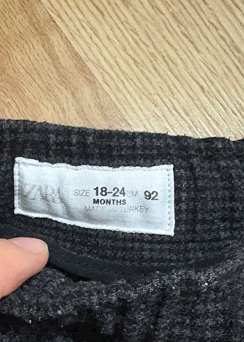 Trendy Gri Erkek Çocuk Örgü Pantolon - Görsel 2