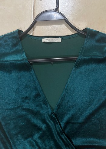 Zara Kısa Kollu  Midi Kadın Elbise - Görsel 2