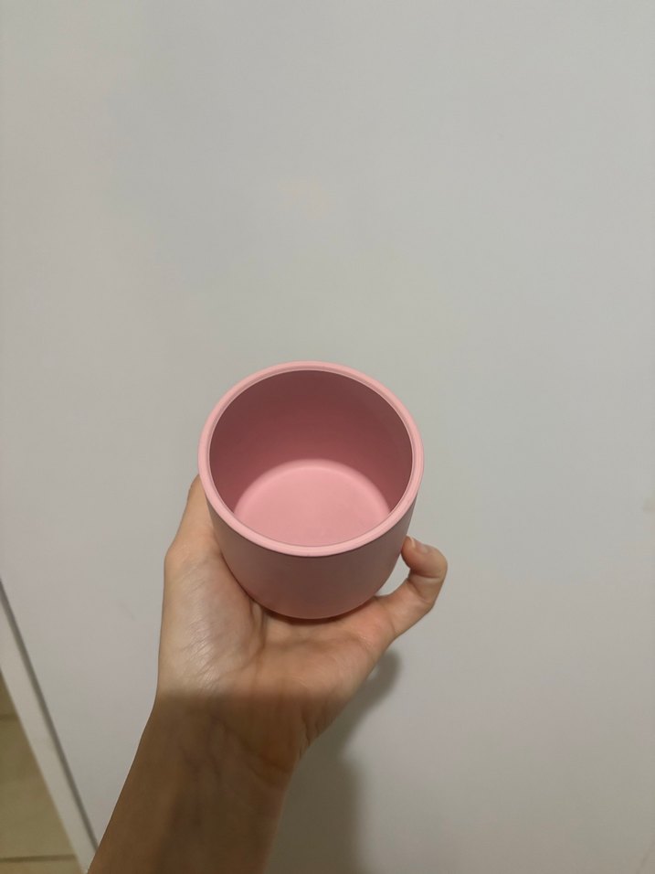 Pembe oioi  Çocuk Tabak Seti 3 lü - Görsel 4