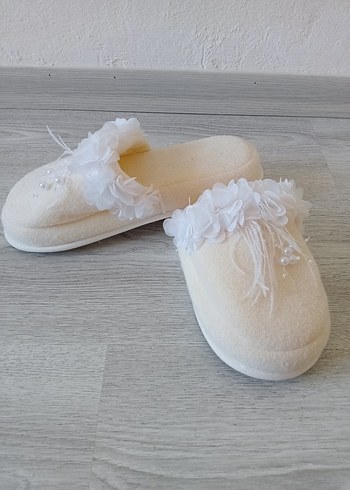 Lohusa Kadın Terlik ve Taç Seti - Görsel 7