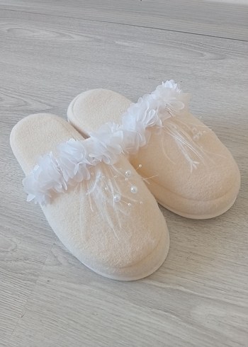 Lohusa Kadın Terlik ve Taç Seti - Görsel 4