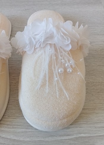 Lohusa Kadın Terlik ve Taç Seti - Görsel 6