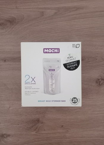 Mochi Süt Saklama Poşeti 25'li - Görsel 3