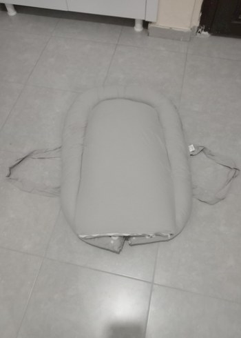 Gri Panda Desenli Bebek Uyku Minderi - Görsel 7