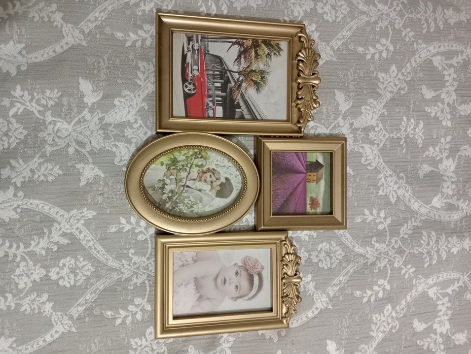 Altın Renkli Dekoratif Çerçeve Seti - Görsel 4