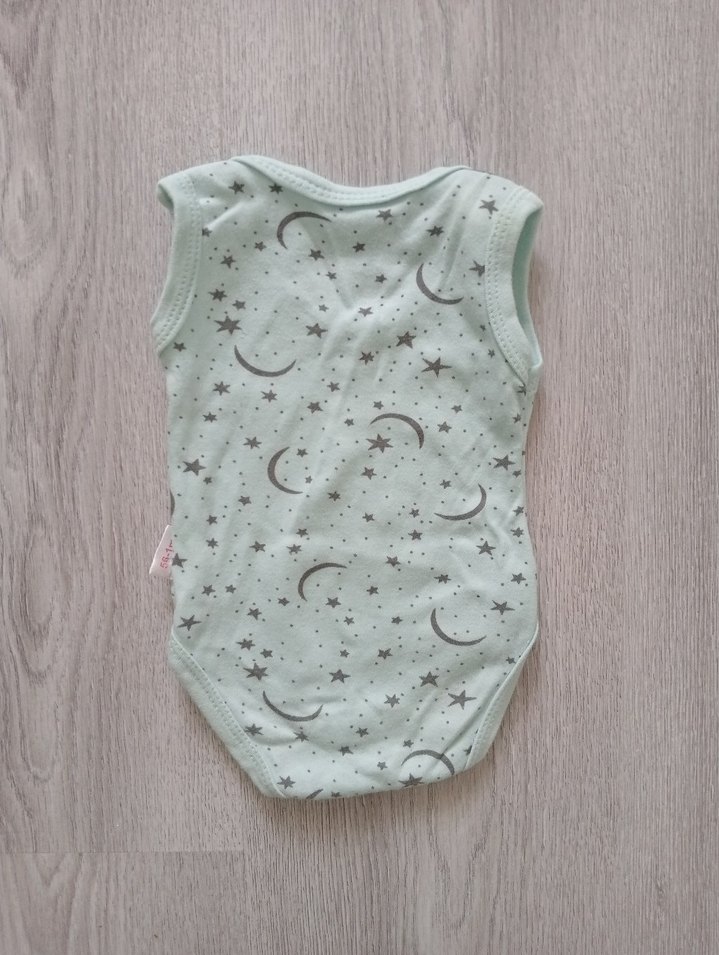 Erkek Bebek Kolsuz Body - Görsel 4