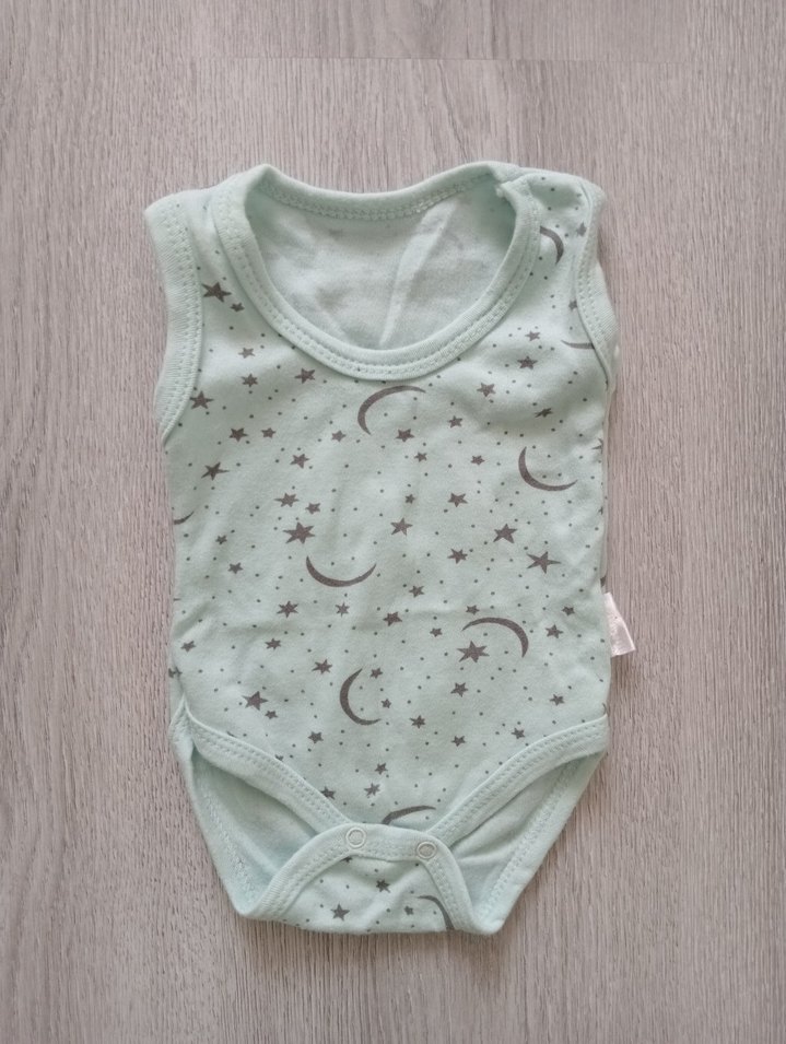 Erkek Bebek Kolsuz Body - Görsel 2