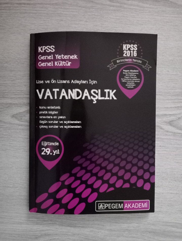 KPSS Vatandaşlık Genel Yetenek Kitabı - Görsel 2