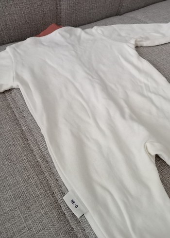 Uzun Kollu Beyaz Bebek Tulum - Görsel 7