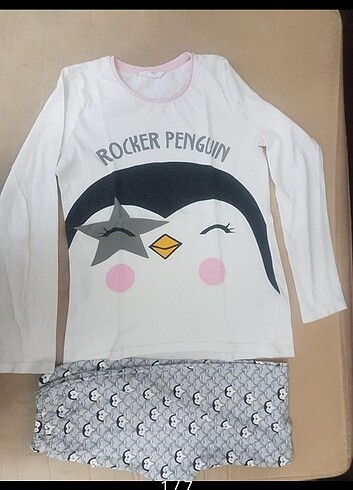 9-10 / 11-12 2 adet penti pijama