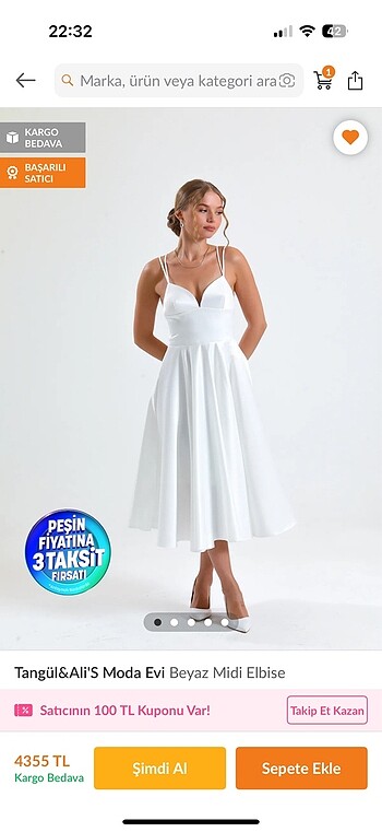 Trendyol & Milla Nikah elbisesi