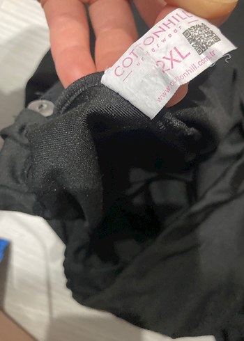 Siyah Hamile Pantolonu, Yırtmaçlı, Normal Boy - Görsel 3