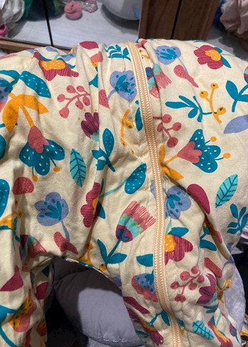 Renkli Bağlama Desenli Bebek Tulumu - Görsel 3