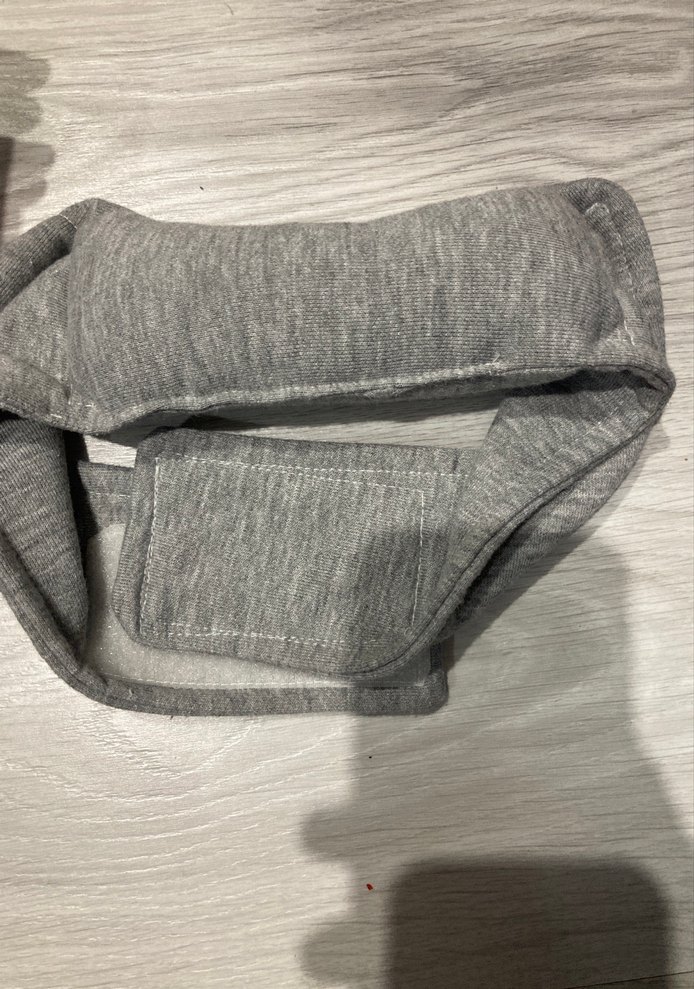 Gri Bebek Taşıma Slingi - Görsel 2