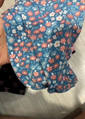 Kız Çocuk Elastik Bel Koyu Pembe Tayt - Görsel 2