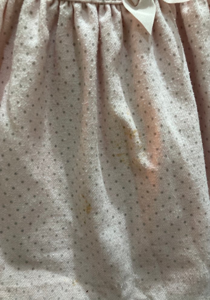 Kızlar için pembe kısa kollu nakışlı elbise - Görsel 4