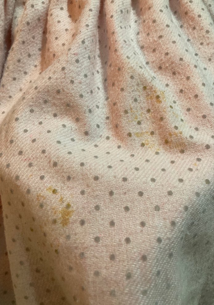 Kızlar için pembe kısa kollu nakışlı elbise - Görsel 3