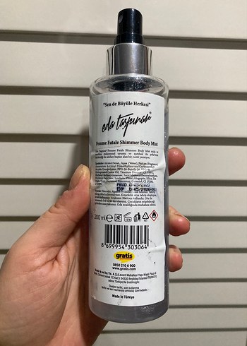 Femme Fatale Shimmer Vücut Spreyi - Görsel 2