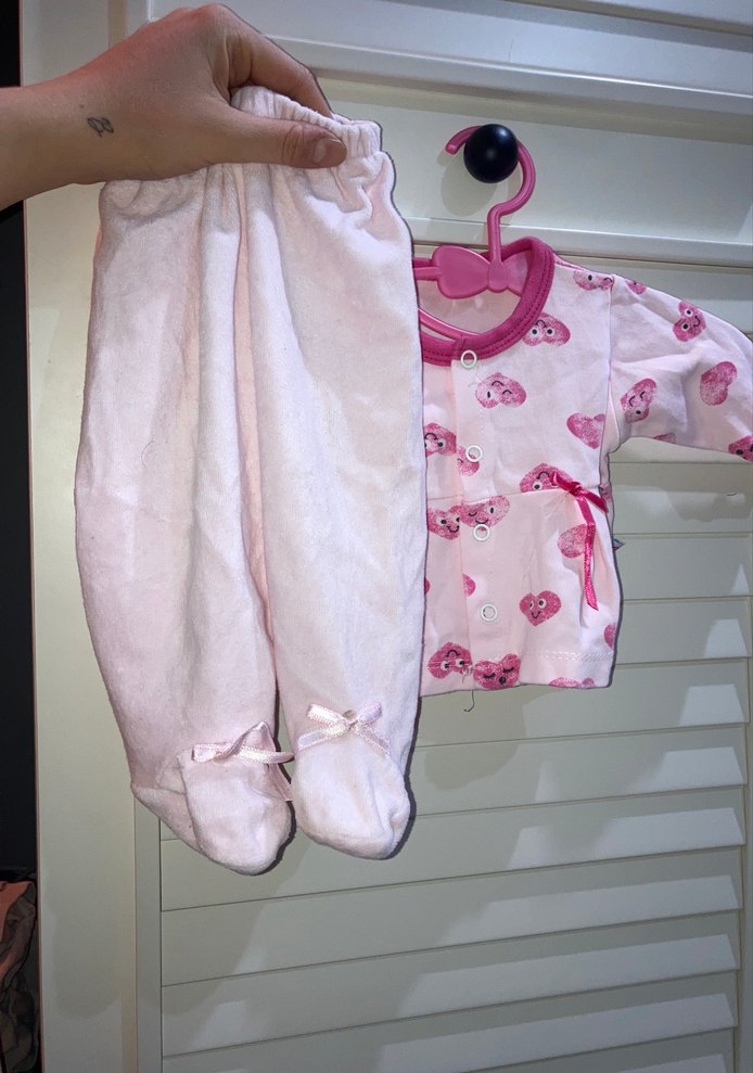 Kız Çocuk Pembe Uzun Kollu Düğmeli Bluz - Görsel 2