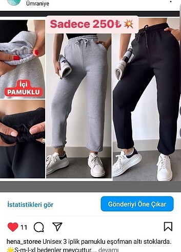 m Beden Kadin ve erkek esofman alti