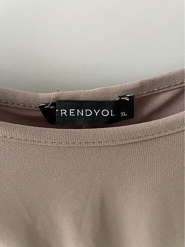 xl Beden camel Renk Elbise