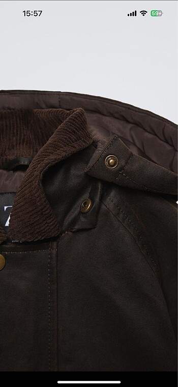 11-12 Yaş Beden Zara mumlu ceket mont kadın, çocuk uyumlu 11/12 yaş