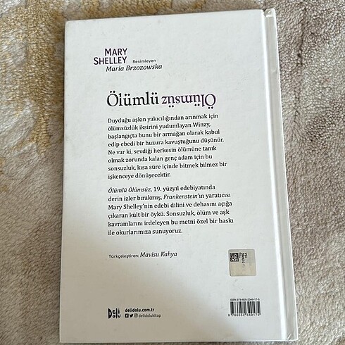 Ölümlü Ölümsüz Mary Shelley