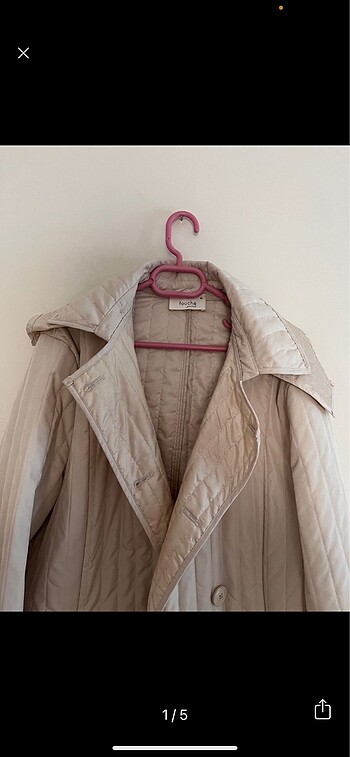 Touche Marka Kapitone Ceket - Görsel 5