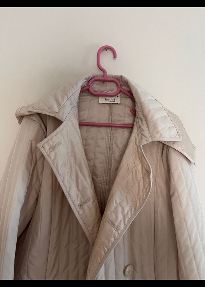 Touche Marka Kapitone Ceket - Görsel 5