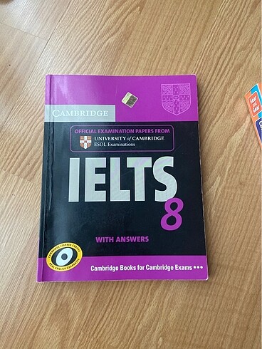 Cambridge Ielts 8 sınav kitabı