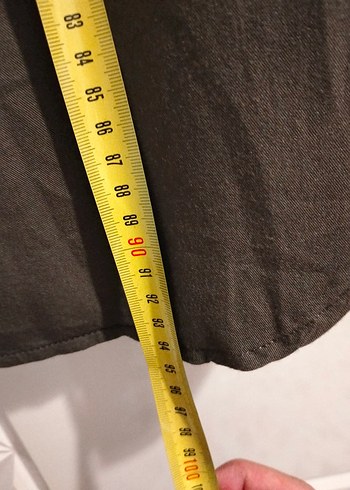 l Beden gri Renk Uzun L beden Fermuarlı Kadın Ceket L,XL uyumlu