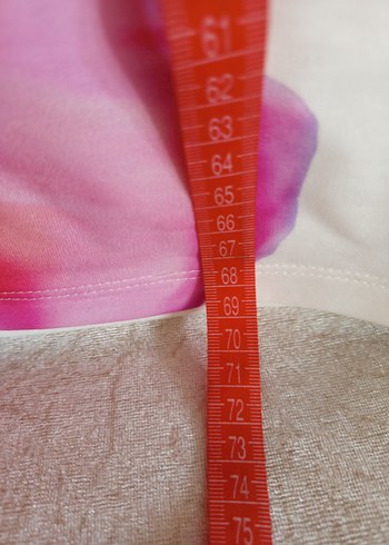 Renkli Desenli Kısa Kollu Kadın Bluz - Görsel 6