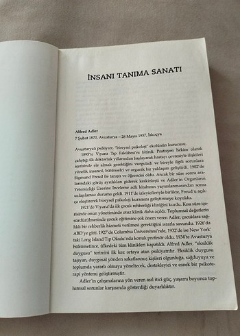 İnsanı Tanıma Sanatı - Alfred Adler - Görsel 5