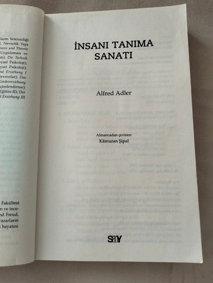 İnsanı Tanıma Sanatı - Alfred Adler - Görsel 3