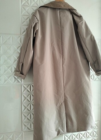 primark İngiltere den sıfır uzun ceket xs ama kalıp oversize 40 - Görsel 10