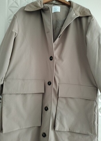 primark İngiltere den sıfır uzun ceket xs ama kalıp oversize 40 - Görsel 11