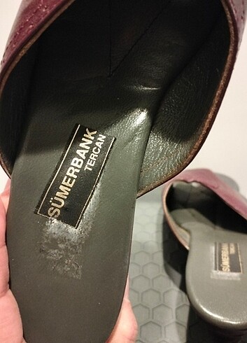 vintage sümerbank tercan terlik 40 numara hiç bir deformesi yokt - Görsel 2