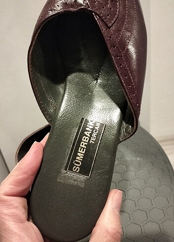 vintage sümerbank tercan terlik 40 numara hiç bir deformesi yokt - Görsel 5