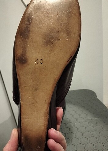 vintage sümerbank tercan terlik 40 numara hiç bir deformesi yokt - Görsel 7